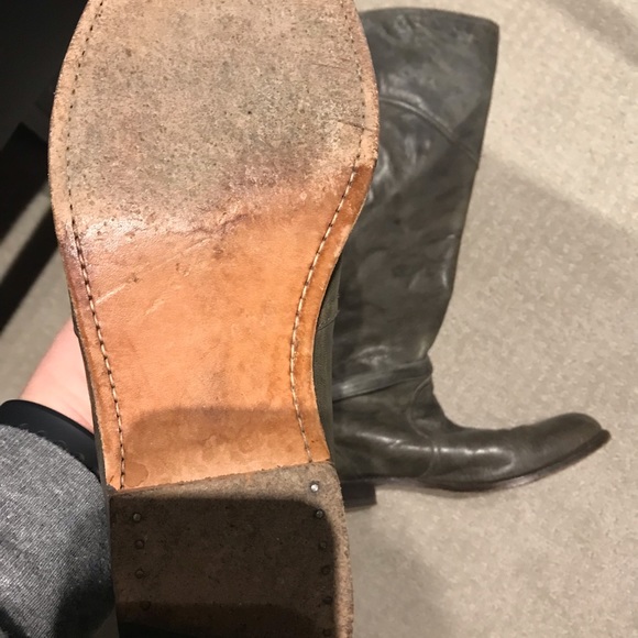 Frye Dorado Boots Dark Grey - Picture 5 of 6